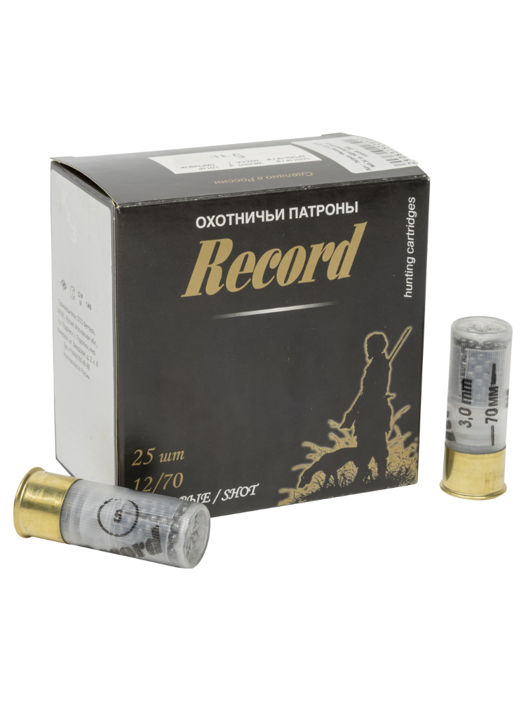 Патрон 12/70 «Рекорд NEW», №5, 34г., п/к, 25шт. 9b96ded4c6d2d93f514ac72237e36d85_изображение_2026-04-08_180246373.png
